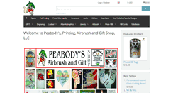 Desktop Screenshot of peabodysairbrush.com